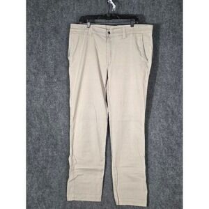 Columbia Mens Chino Pants‎ Beige Regular Fit Size 38x34 Casual Outdoor Trousers